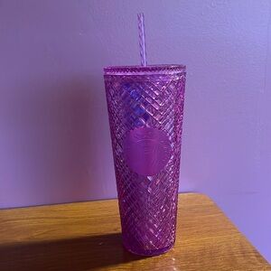 Starbucks 2023 Purple Jewel 24oz Tumbler with Straw